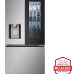 LG LF25S6560S 33" Smart Max French Door Refrigerator with Instaview Door in Door and Craft Ice 25 cu. ft. -  PrintProof Stainless Steel