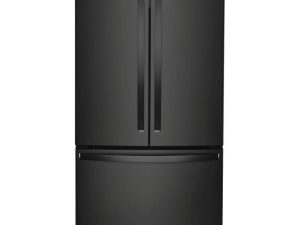 Whirlpool WRFC2036RB 36" Counter Depth French Door Refrigerator with Internal Ice and Water 20 cu. ft. - Black