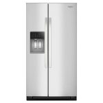 Whirlpool WRSF6536RZ 36" Side-by-Side Refrigerator 28.4 cu. ft. - Fingerprint Resistant Stainless Steel