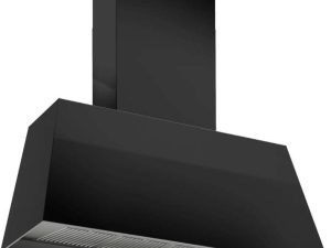 Bertazzoni KMC48NE 48" Contemporary Master Series Contemporary Canopy Wall Mount Hood - 600 CFM - Matte Black
