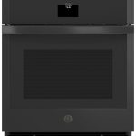 GE JKS5000DVBB 27" Smart Convection Single Wall Oven with No Preheat Air Fry - Black