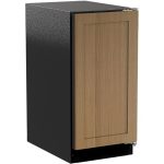 U-line UACP115-IS01A 15" Clear Ice Machine with Pump - Custom Panel
