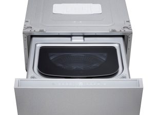 LG WD405CS Signature 29" SideKick 1.0 cu. ft. Pedestal Washer - Brushed Platinum