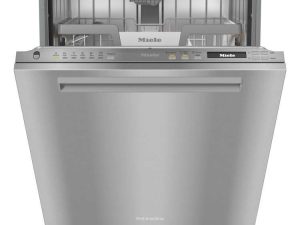 Miele G7186SCVISFP 24" Top Control Dishwasher with Pocket Handle with Auto Dispensing - 42 dBa - Clean Touch Steel