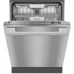 Miele G7266SCVISF 24" Top Control Dishwasher with 3D Multiflex - 42 dBa - Clean Touch Steel