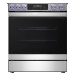 Sharp SSR3065JS 30" Slide-In Electric Range with 5 Elements and Air Fry - Stainless Steel