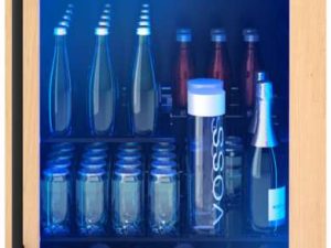 Zephyr PRB24C01CPG Presrv 24" Single Zone Beverage Center with Touch Controls and Reversible Hinge - Custom Panel