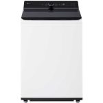 LG WT8400CW 27" Smart Top Load Washer with Impeller 5.5 cu. ft. and AI Sensing - Alpine White