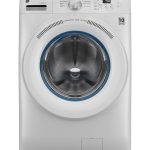 GE GFW350SSYWW 28" 4.6 cu. Ft. Smart Front Load Washer with UltraFresh Vent System - White