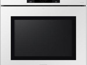 Samsung NV51CB700S12 30" BESPOKE Smart Single Wall Oven with Air Fry and In Oven Camera - White Glass