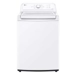 LG WT6100CW 27" Top Load Washer 4.3 cu. ft. with Stainless Steel Drum - White