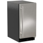 U-line UACP115-SS01A 15" ADA Compliant Clear Ice Machine with Pump - Stainless Steel