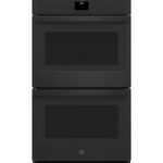GE JTD5000DVBB 30" Smart Convection Double Wall Oven with No Preheat Air Fry - Black