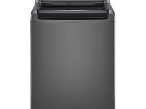 LG WT6105CM 27" Top Load Washer 4.1 cu. ft. with 4-Way Agitator and Stainless Steel Drum - Monochrome Grey