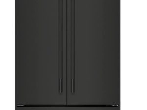 KitchenAid KBFN536SBE 36" Built-In French Door Bottom Mount Refrigerator with Platinum Interior 20.8 Cu. Ft. - Black Ore