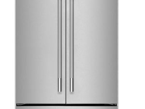 KitchenAid KBFN536SPS 36" Built-In French Door Bottom Mount Refrigerator with Platinum Interior 20.8 Cu. Ft. - PrintShield Stainless Steel