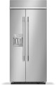 KitchenAid KBSD736SPS 36" Built-In Side-by-Side Refrigerator with Ice and Water Dispenser 20.8 Cu. Ft. - PrintShield Stainless Steel