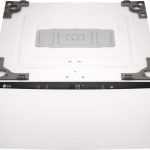 LG WD300CA 27" SideKick Pedestal Washer with SmartDiagnosis and NeveRust - Alpine White