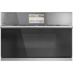 Cafe CSB913M2VS5 30" Smart Five in One Single Wall Oven with 120V Advantium Technology - Platinum Glass with Brushed Stainless Handle