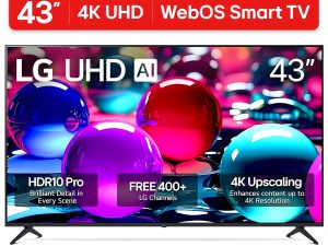 LG 43" 43UA7500ZUA 4K UHD UA75 AI Smart TV (2025)
