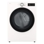 LG DLEX5800A 27" Ultra Large Capacity Electric Dryer with AI Sensor Dry 7.4 cu.ft. - Alpine White