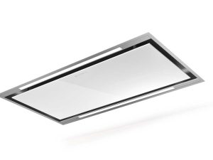 Faber STRTIS36WHV 36" Stratus Isola Ceiling Hood - 600 CFM Blower - White