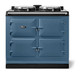 AGA AER7339DAR 39" eR7 100 Classic Cast Iron Collection Electric Range with 3 Ovens - Dartmouth Blue