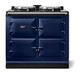 AGA AER7339DBL 39" eR7 100 Classic Cast Iron Collection Electric Range with 3 Ovens - Dark Blue