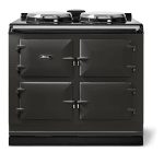 AGA AER7339PWT 39" eR7 100 Classic Cast Iron Collection Electric Range with 3 Ovens - Pewter