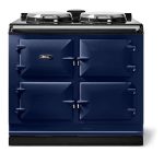 AGA AR7339DBL 39" r7 100 Classic Cast Iron Collection Electric Range with 3 Ovens - Dark Blue