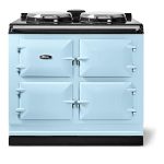 AGA AR7339DEB 39" r7 100 Classic Cast Iron Collection Electric Range with 3 Ovens - Duck Egg Blue