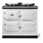 AGA AR7339PAS 39" r7 100 Classic Cast Iron Collection Electric Range with 3 Ovens - Pearl Ashes