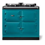 AGA AR7339SAL 39" r7 100 Classic Cast Iron Collection Electric Range with 3 Ovens - Salcombe Blue
