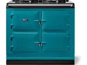 AGA AR7339SAL 39" r7 100 Classic Cast Iron Collection Electric Range with 3 Ovens - Salcombe Blue