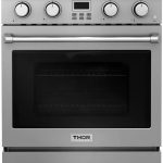 Thor Kitchen ARE30 30" Electric Range with 4 Cooking Elements and LED Display - Stainless Steel