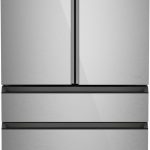 Cafe CGE29DM5TS5 28.7 cu. ft. 4-Door French-Door Refrigerator in Platinum Glass With Dual-Dispense AutoFill Pitcher 28.7 cu. ft.- Platinum Glass