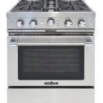 Capital CGSR304L Grand Chef 30" Gas Range with 4 Open Burners - Liquid Propane - Stainless Steel