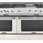 Capital CGSR604BG2L Grand Chef 60" Gas Range with 6 Open Burners and 12" Griddle and 12" Grill - Liquid Propane - Stainless Steel