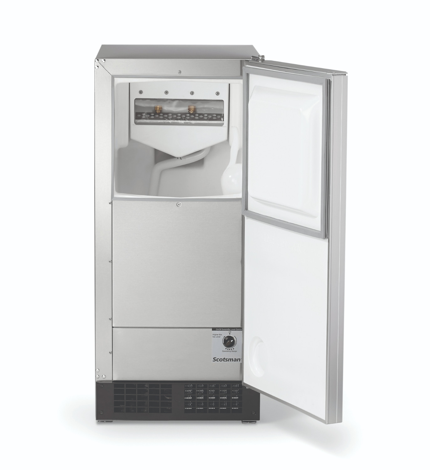 Scotsman DRCP033A1SS 15" Legacy Gourmet Cuber Clear Ice Maker with Drain Pump - Custom Panel - Image 4
