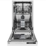 Bertazzoni DW18S2IPV 18" ADA Top Control Dishwasher with 8 Place Settings and 6 Wash Cycles - 51 dBA - Custom Panel