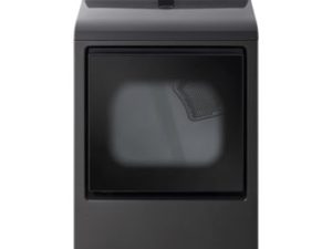 LG DLE8200L 27" Ultra Large Capacity Electric Dryer 7.3 cu. ft. with AI Sensing - Platinum Black