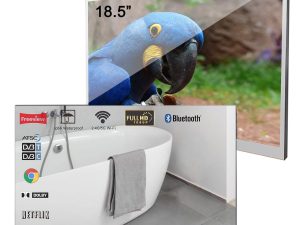 Elecsung 19 inches Smart Mirror LED Small Bathroom TV Waterproof WiFi Bluetooth New DTV Vanishing