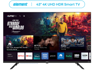 Element 43" Class 4K UHD (2160p) LED Smart Xumo TV E550AC43C