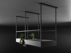 Falmec FCSPA70I4SS Spazio 70" Island Hood - 400 CFM - Stainless Steel