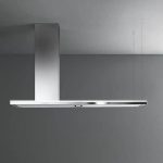 Falmec FDLUM70I5SS2L Lumen 70" Left Duct Island Hood - 500 CFM - Stainless Steel