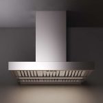 Falmec FOLIN36W12OS Line 36" Wall Mount Outdoor Hood - 1200 CFM - Stainless Steel