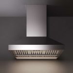 Falmec FOPYR48W12OS Pyramid 48" Wall Mount Outdoor Hood - 1200 CFM - Stainless Steel
