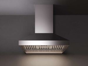 Falmec FOPYR48W12OS Pyramid 48" Wall Mount Outdoor Hood - 1200 CFM - Stainless Steel
