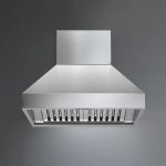 Falmec FPDPR36I9SS3 Professional Pyramid 36" Island Hood - 1000 CFM - Stainless Steel