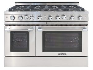 Capital GSCR488L 48" Grand Chef Gas Convection Range 8 Burners- Liquid Propane - Stainless Steel